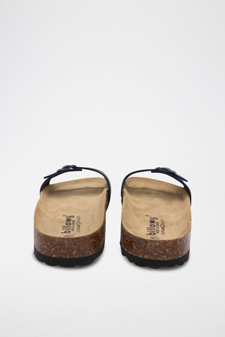 Mules Rosso - Bleu marine