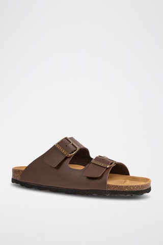 Mules - Marron foncé
