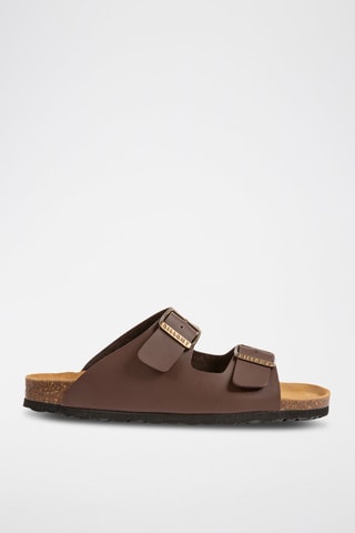 Mules - Marron foncé