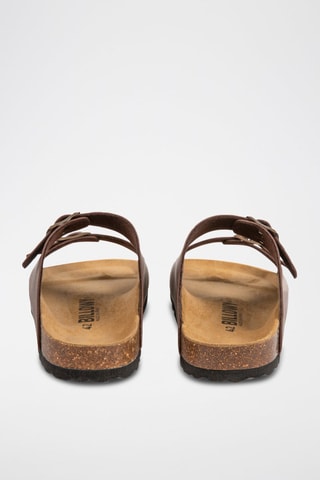 Mules - Marron foncé