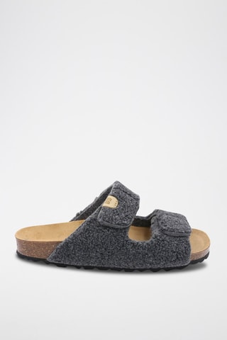 Mules Rosso - Anthracite