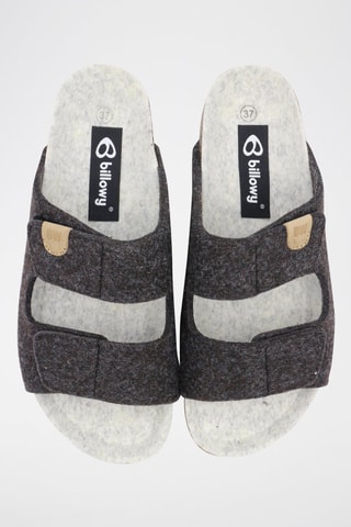 Mules - Noir chiné