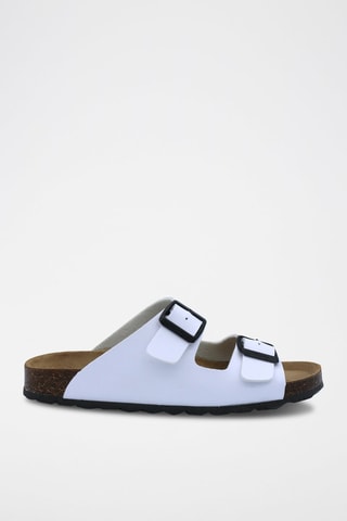 Mules Rosso - Blanc