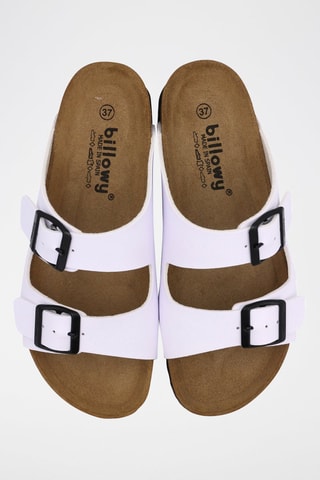Mules Rosso - Blanc