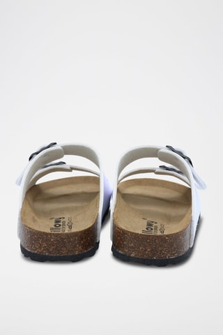 Mules Rosso - Blanc