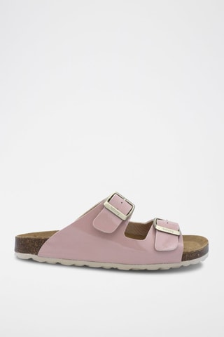 Mules vernies Rosso - Rose