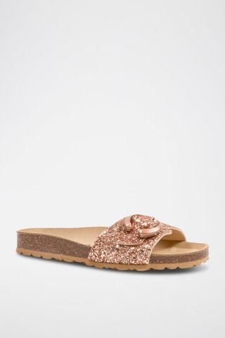 Mules - Doré rose