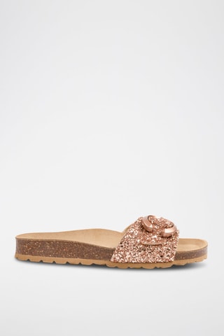Mules - Doré rose