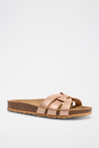 Mules - Doré rose