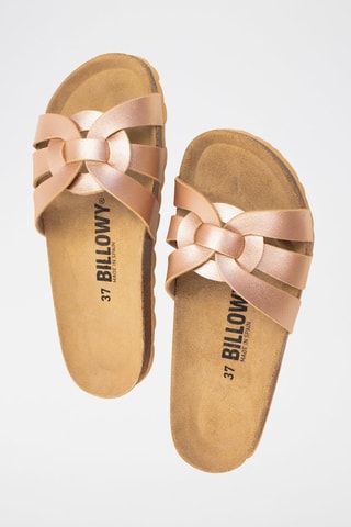 Mules - Doré rose