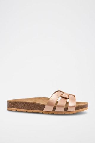 Mules - Doré rose