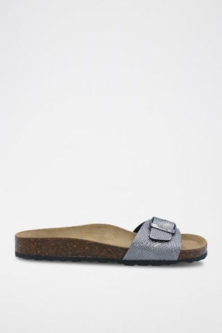 Mules Rosso - Gris