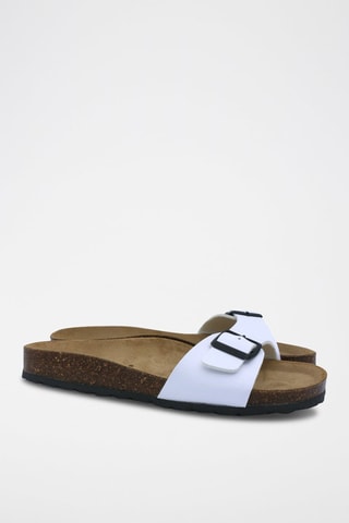 Mules Rosso - Blanc
