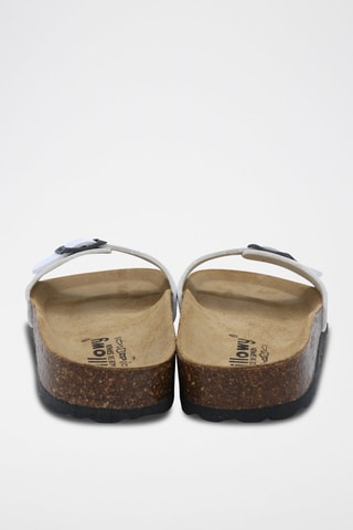 Mules Rosso - Blanc
