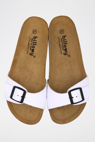 Mules Rosso - Blanc