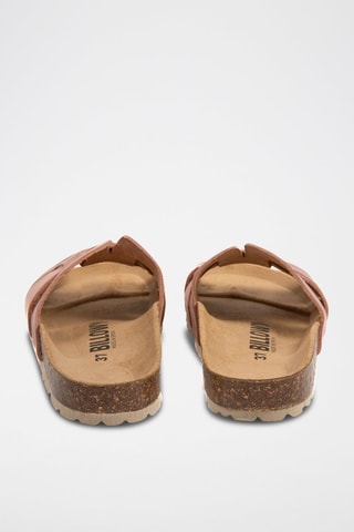 Mules en nubuck - Rose