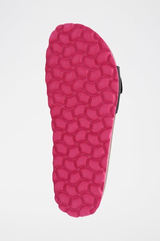 Mules Rosso - 
Noir et rose