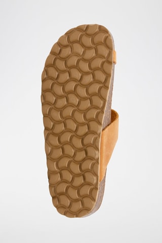 Sandales en cuir - Orange