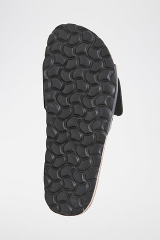 Mules en cuir - Noir