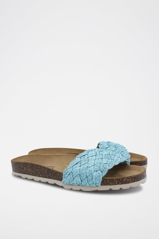 Mules Rosso - Bleu clair