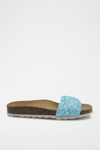 Mules Rosso - Bleu clair