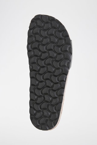 Mules en cuir - Noir 