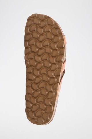 Mules en cuir - Camel