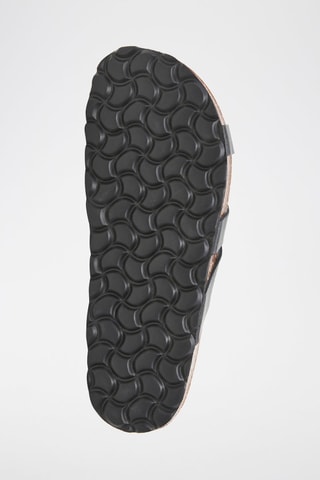 Mules en cuir - Noir