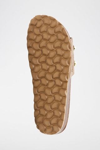 Mules en nubuck - Marron