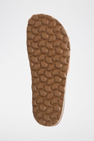 Mules en cuir - Camel