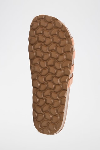 Mules en cuir - Camel