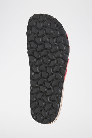 Mules en cuir - Rouge