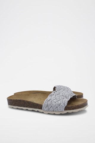 Mules Rosso - Gris