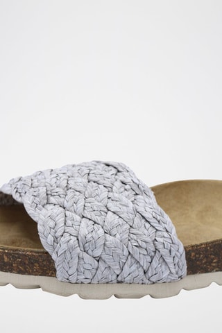 Mules Rosso - Gris