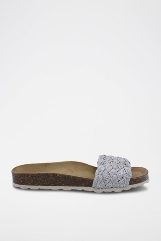 Mules Rosso - Gris
