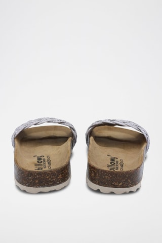 Mules Rosso - Gris