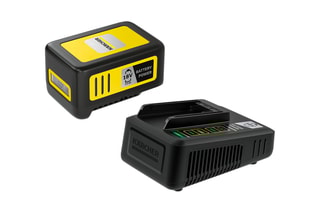 Kit batterie Power 18 V / 5 Ah et chargeur rapide - Noir