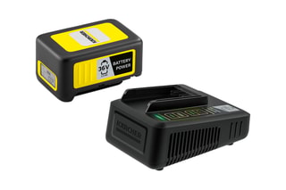 Kit batterie Power 36 V / 2,5 Ah et chargeur rapide - Noir