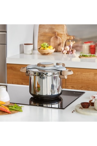 Cocotte-minute® en acier inoxydable recyclé Clipso Minut Eco - 6 l