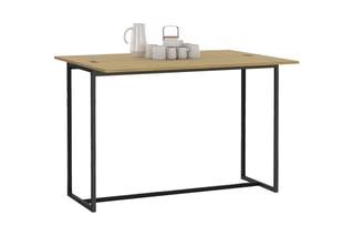 Table repas Memphis - 4 personnes - 110 x 40-80 x 75 cm
