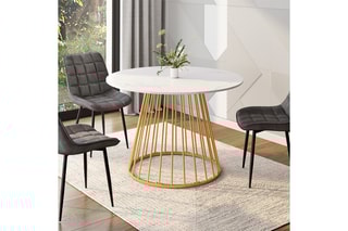 Table repas Adelle - 110 x 110 x 75 cm