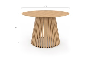 Table à manger Camélia - Imitation bois