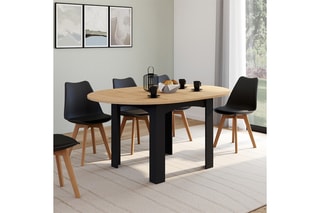 Table Dina - 110/150 x 110 x 75 cm