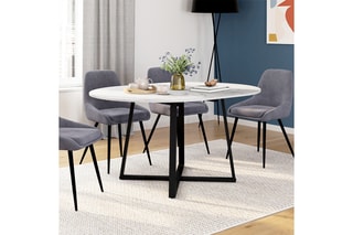 Table avec plateau extensible Sana - 110/150 x 110 x 75 cm