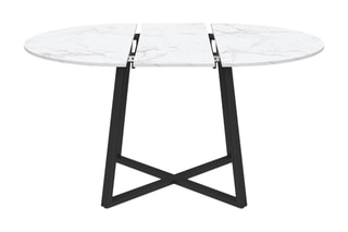 Table avec plateau extensible Sana - 110/150 x 110 x 75 cm