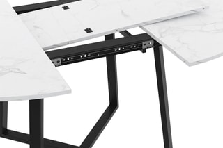 Table avec plateau extensible Sana - 110/150 x 110 x 75 cm