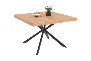 Table Soline - Naturel et noir