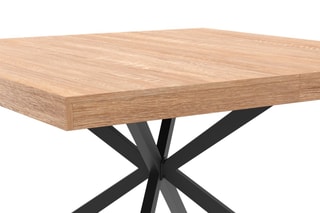 Table Soline - Naturel et noir