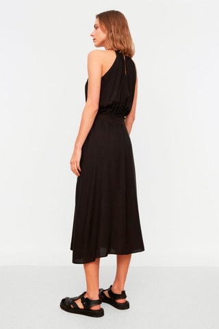 Robe midi Noir