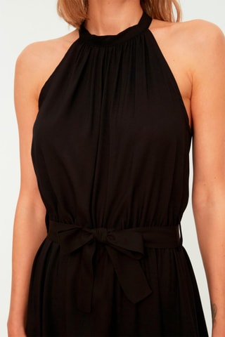 Robe midi Noir